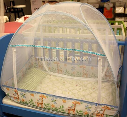 CCrib Net to Keep Baby In, Stop Baby From Climbing Out , Pop up Crib Tent with Durable Breathable Net Double Zipper