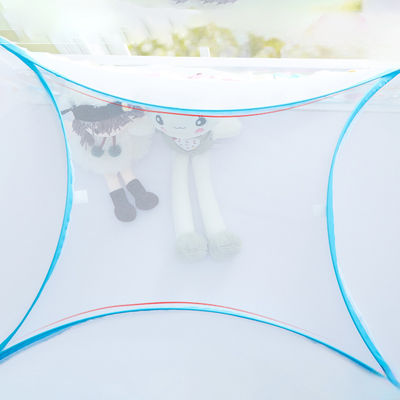 Crib Tent Safety to Keep Baby In, Pop up Crib Net Canopy Keep Baby From Climbing Out, Mosquito Net for Baby Crib