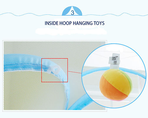 Crib Tent Safety to Keep Baby In, Pop up Crib Net Canopy Keep Baby From Climbing Out, Mosquito Net for Baby Crib