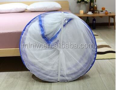 Pop-up Mosquito Net Tent for Beds Anti Mosquito Bites Folding Design with Net Bottom for Adults Trip