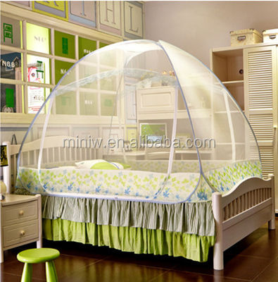 Pop-up Mosquito Net Tent for Beds Anti Mosquito Bites Folding Design with Net Bottom for Adults Trip