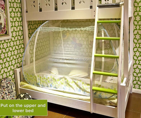Pop-up Mosquito Net Tent for Beds Anti Mosquito Bites Folding Design with Net Bottom for Adults Trip