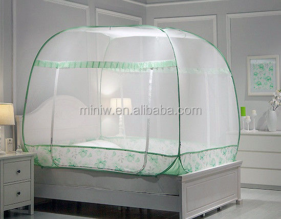 Large Mosquitera Folding Netting Bed Tent Portable Foldable Pop up Mosquito Net for Bed