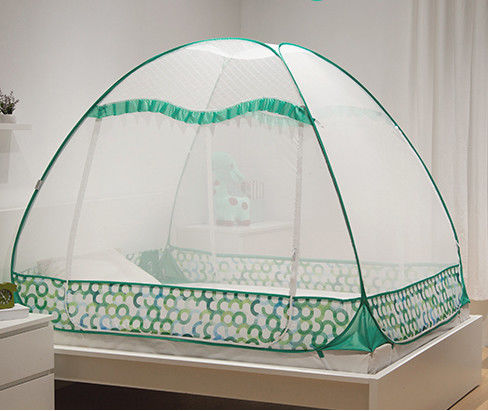 Pop-up Mosquito Net Tent for Beds Anti Mosquito Bites Folding Design with Net Bottom for Adults Trip